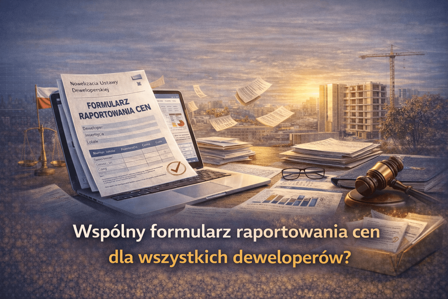Wspólny formularz raportowania cen dla wszystkich deweloperów? Co wiemy o planowanej nowelizacji ustawy deweloperskiej