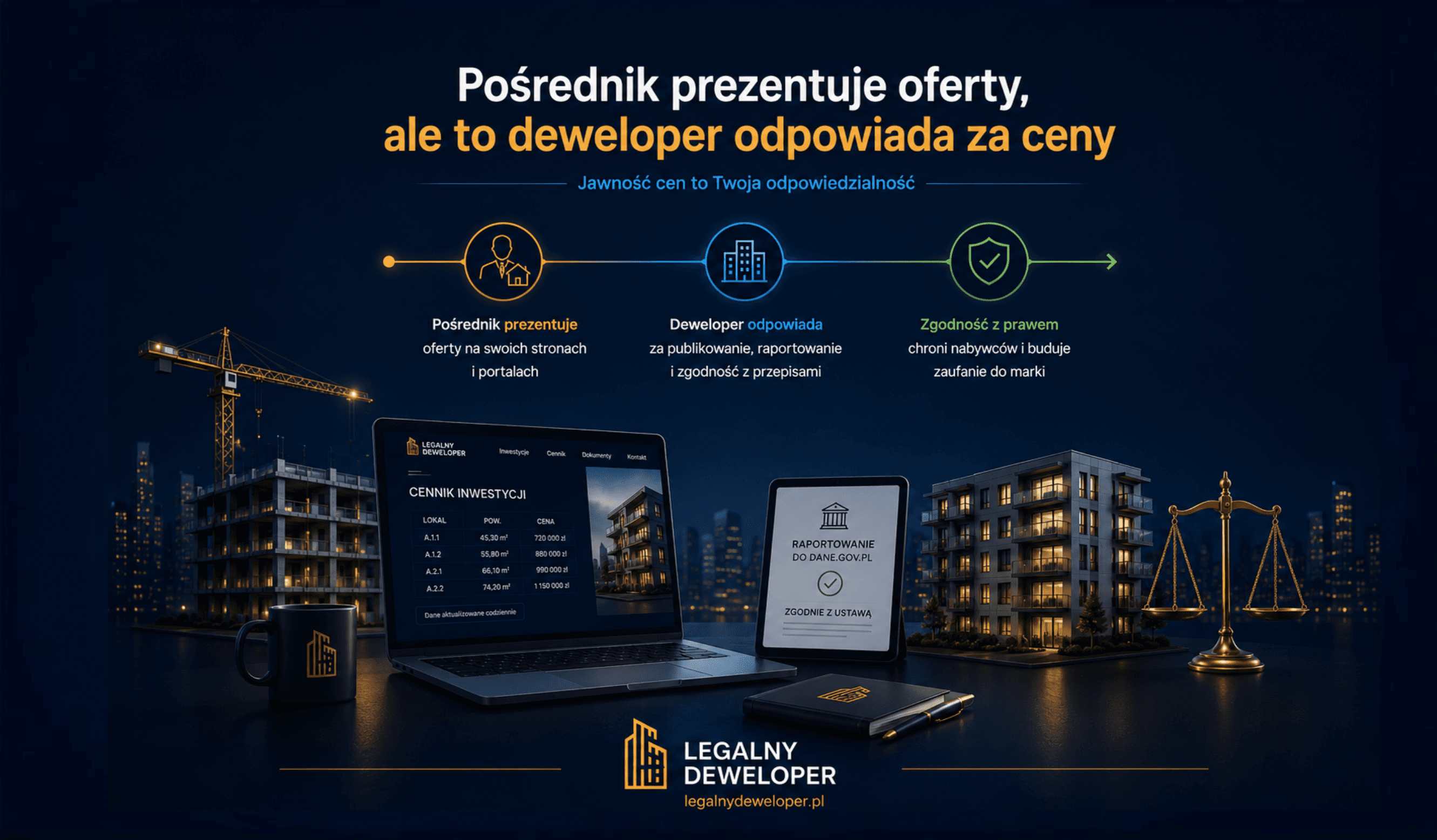 Pośrednik sprzedaje Twoje mieszkania — kto odpowiada za raportowanie cen?